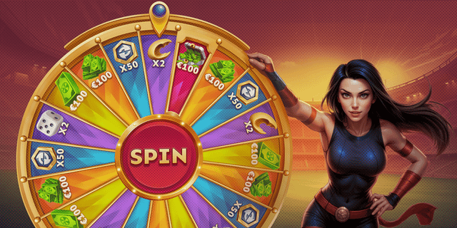 Giri in Wheel of Fortune e Vinci Fino a  1.000 €    